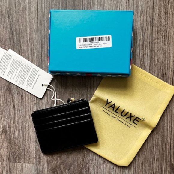 Yaluxe Women's Credit Card ID Mini Wallet  NEW with tags - Picture 2 of 6